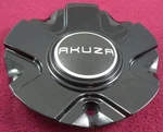 Akuza Wheels Gloss Black Custom Center Cap # EMR848 Car (18-20) (1) Used. Price: $49.95.