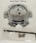 New Chrome American Force AFX362 Plastic Short Lug Wheel Center Cap Screws. Price: $125.00.