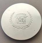1992-1999 Cadillac Seville Deville Chrome Factory Metal Center Cap 3538510 Used. Price: $39.95.