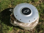 Genuine 2000 2004 Chevy Malibu Center For Bolt On Hubcaps Wheel Covers Used. Price: $70.40.