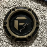 Fuel Off Road Matte Black Center Cap W/ Bronze Logo 1004-69ZD 36 Used. Price: $40.00.