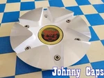 Mystikol Wheels # C-013-B Metal Gloss White & Silver Center Cap 75 (qty. 1) Used. Price: $49.42.