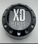 *used Kmc Xd Series Gloss Black Snap In Wheel Center Cap 464K98GB. Price: $20.00.