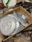 Vintage American Racing? Brushed Silver Wheel Center Hub Caps Lot Nos Used. Price: $79.99.