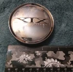 Xix Exotic Alloys Wheel Rim Chrome Polished Hub Cover Center Cap 8950K74 C-311-1 Used. Price: $30.00.