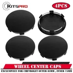 4PC 3.25IN. Wheel Center Caps For Chevy Silverado Suburban Outer 83MM Inner 75MM New. Price: $21.99.