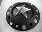 Xd Series Wheels Flat Black Custom Center Caps # 1000775 (tall) Used. Price: $29.00.