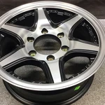 Black Rock Toy Hauler 15X6 Aluminum Machined Wheel 922MB566035 New. Price: $95.00.