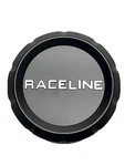 Raceline Matte Black Push Thru Wheel Center Cap BG108B-FB New. Price: $25.99.