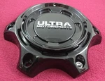 Ultra Motorsports Wheels Gloss Black Custom Center Cap # A89-0068BK (1) Used. Price: $29.95.