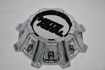 Moto Metal Chrome Wheel Center Cap Hub T186L214-H55-C1 8.5" Used. Price: $82.00.