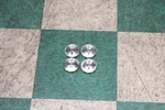 Worn 14-21 Quattroporte Silver Center Wheel Caps Set Of 4X Unit Factory Oe Used. Price: $116.99.
