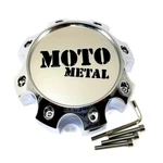 Moto Metal Chrome Center Cap 6-5/8"OD Bolt Open-end Closed-end 1079L170MO3CH-H62 New. Price: $42.13.