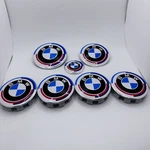 7PCS 50TH Anniversary Emblem Centre Caps Badges Set 82MM 74MM 68MM 45MM For Bmw New. Price: $36.99.