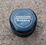 American Racing Custom Wheel Center Cap, Black, Part # CAPF-050, 1307100S 01 Used. Price: $19.95.
