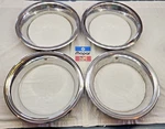 1970-74 Dodge Plymouth Mopar Cuda Charger Road Runner Rally Wheel 15" Trim Rings Used. Price: $239.99.