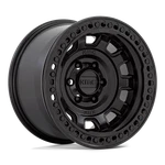 Kmc KM236 Tank Beadlock 17X9 -15 Satin Black Wheel 6X139.7 6X5.5 (qty 1) New. Price: $620.00.