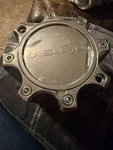 Vision Chrome Custom Wheel Center Cap # 375-8DOC-UP, LG0912-33 Used. Price: $40.00.