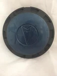 Pontiac Bonneville Blue Center Wheel Cap 25529982 PON67 Used. Price: $15.50.