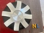 #nl 1) (azara) Black Metal No Logo Center Cap C221L174A Used. Price: $32.95.