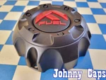 Fuel Wheels # 1001-59MBQ/1003-20B. Matte Black/red Logo Center Cap 42 (qty. 1) Used. Price: $34.40.