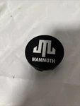 Mammoth Black Wheel Rim Hub Dust Cover Center Cap Used. Price: $13.50.