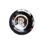 Rolls-royce Centre Hub Cover Chrome For Ghost Wraith Dawn (black) New. Price: $190.00.
