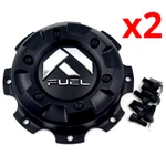 Set Of Fuel Matte Black Lug Dually Front Center Cap D574 D265 D581 1003-27MB New. Price: $79.30.