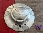 #w ( 1) Progressive Hex Custom Wheel Center Cap 7" Used. Price: $79.95.