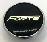 57332285F-1 Forte Black / Chrome Wheel Center Cap Used. Price: $26.94.