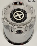 4 New Chrome 1515000011 American Racing Atx 8 Lug Push Thru Wheel Center Caps. Price: $112.00.