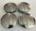 Set Of Vogue Tyre Chrome Center Caps 89-9475 763C12 Used. Price: $34.99.