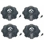 Set 4 Fuel Offroad Flat Black Truck Wheel 8" Center Hub Cap 5/6 Lug 1001-63BR New. Price: $180.00.