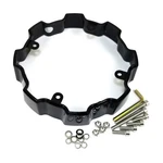 Fuel Gloss Black Wheel Center Hub Cap 8"OD 1-1/2"H Spacer Open-end 1002-57GB New. Price: $19.94.