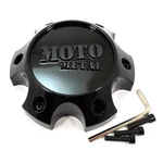 Moto Metal Gloss Black Center Cap 5-3/4"OD Closed For MO802 T127L145-6-H42-S1G New. Price: $27.17.