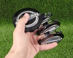 Set Of 4 85MM Nissan Armada Titan Wheel Center Hub Caps Black & Grey 3-3/8" Inch Used. Price: $45.00.