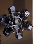 Claus Ettensberger Signature Edition Crome Center Cap Part Number C826B Used. Price: $75.00.