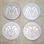 01 02 Dodge Dakota Neon Stratus Wheel Rim Hubcap Center Cover Used Oem Set. Price: $14.95.