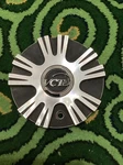 Vct Wheels # 215-2295-ALUMINUM Chrome Black & Silver Center Cap 1PIECE Used. Price: $55.00.