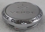 Verde Wheels Chrome Custom Center Caps # C052-1 Used. Price: $39.95.
