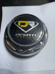 Racing Custom Wheel Rim Chrome Black Hub Cover Center Cap C-002-1 Used. Price: $19.99.