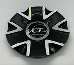 213-2085/2285-AL Vct Black And Silver Wheel Center Cap Used. Price: $62.95.