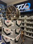 Wheels Vossen Hybrid Forged HF6-4 22X9.5 +30 6X139.7 95.1 Terra Bronze Toyota Used. Price: $3329.95.