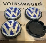 Center Caps Hubcap Blue Vw Golf Jetta Tiguan Passat 3B7 601 171 Oem Wheel New. Price: $79.95.
