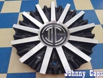 Crave Wheels # N026-2285-CAP Black & Silver Metal Center 61 (qty. 1) Used. Price: $99.74.