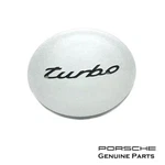 Porsche 911 Turbo Silver Wheel Center Hub Cap 996361305119A1 New. Price: $69.90.