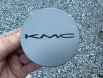 Kmc Custom Wheel Center Cap Gray Finish T078K74-S3 Diameter 2 7/8" Used. Price: $18.95.