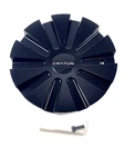 Cratus Wheels Flat Black Rim Center Caps # C-401-2 / C-401-6 + Bolt New. Price: $75.00.