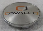 Cavallo Wheels Chrome / Silver Custom Center Caps # 600 009 Used. Price: $34.95.