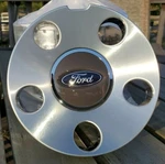 (4) New 05-09 Ford Mustang Oem Machined Center Caps W/blue Oval 4R33-1A096-EC. Price: $54.95.